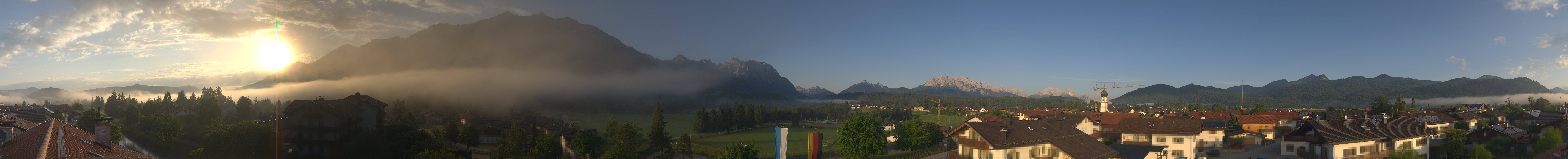 Archiv Foto Webcam Krün: Tourist-Information