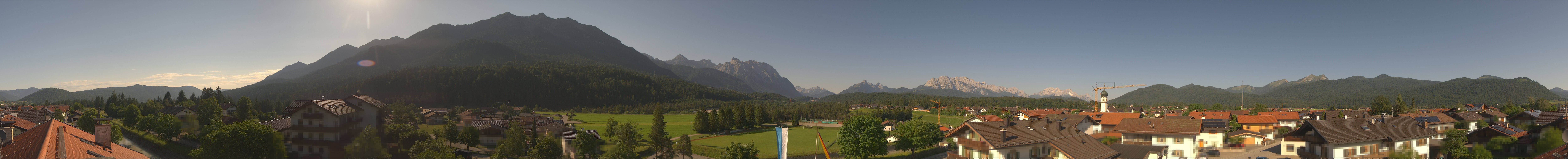 Archiv Foto Webcam Krün: Tourist-Information