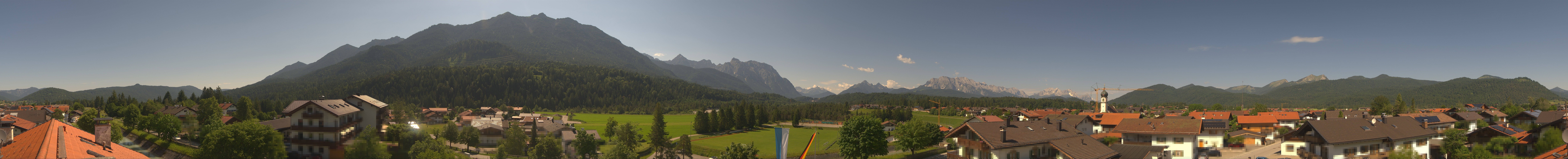 Archiv Foto Webcam Krün: Tourist-Information