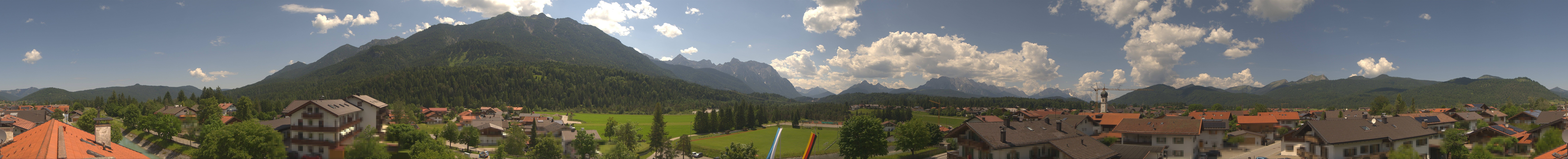 Archiv Foto Webcam Krün: Tourist-Information