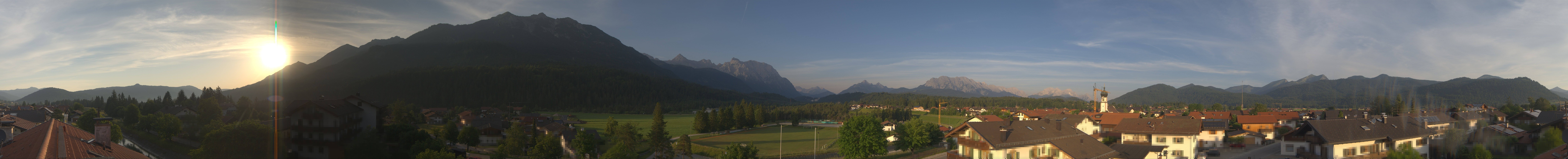 Archiv Foto Webcam Krün: Tourist-Information