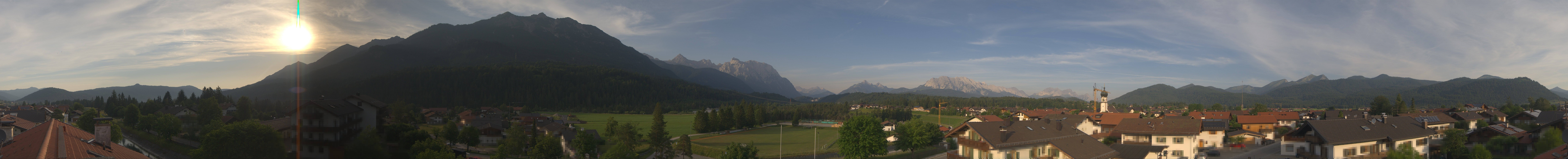 Archiv Foto Webcam Krün: Tourist-Information