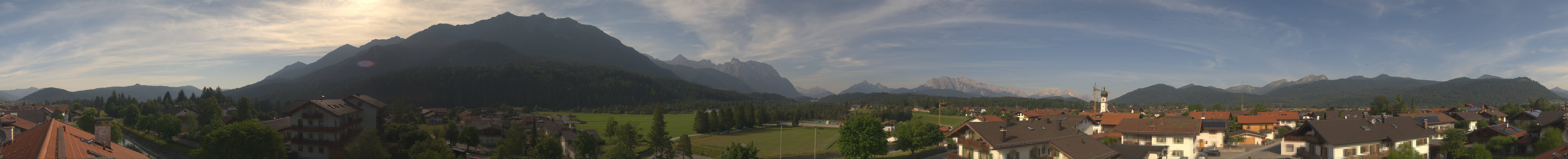 Archiv Foto Webcam Krün: Tourist-Information