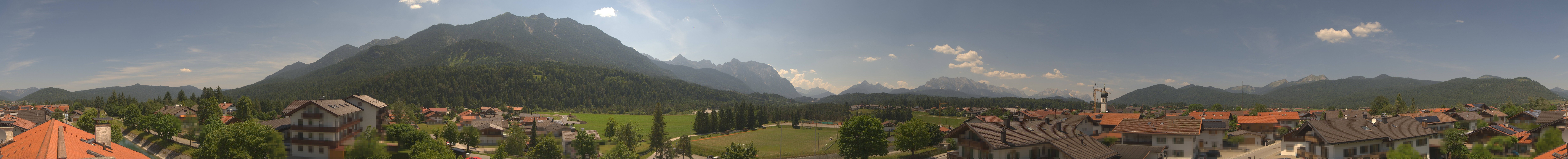 Archiv Foto Webcam Krün: Tourist-Information