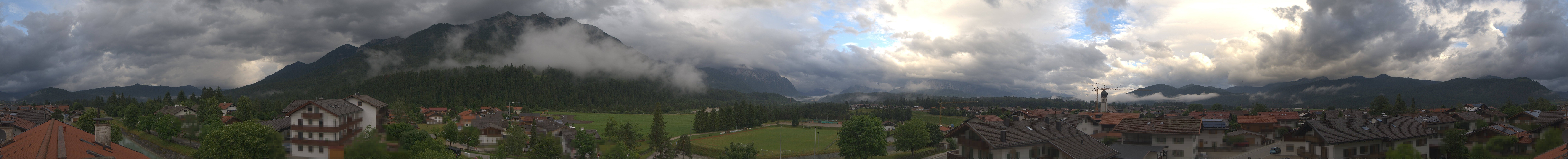 Archiv Foto Webcam Krün: Tourist-Information