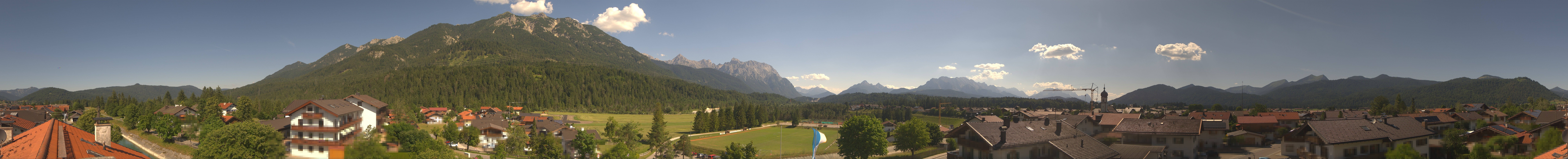 Archived image Webcam Tourist Information Krün