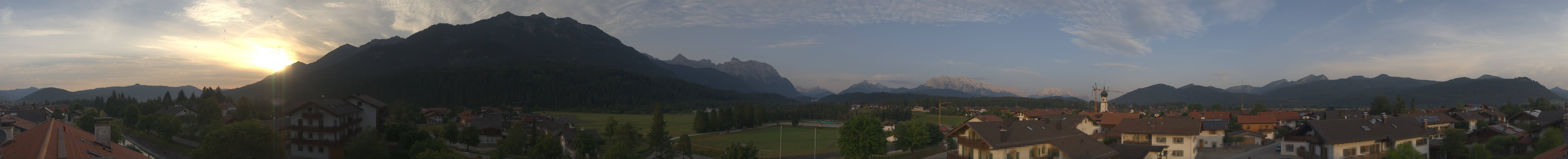 Archiv Foto Webcam Krün: Tourist-Information