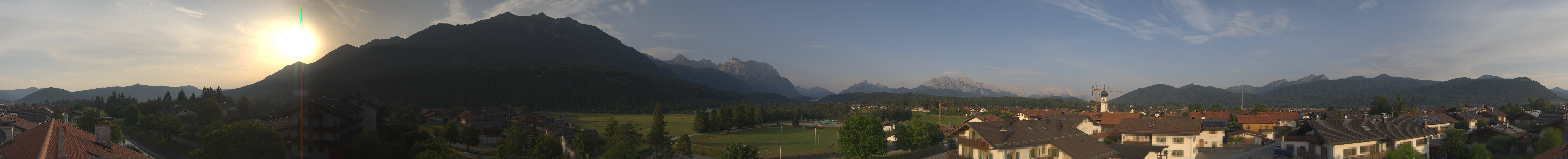 Archiv Foto Webcam Krün: Tourist-Information