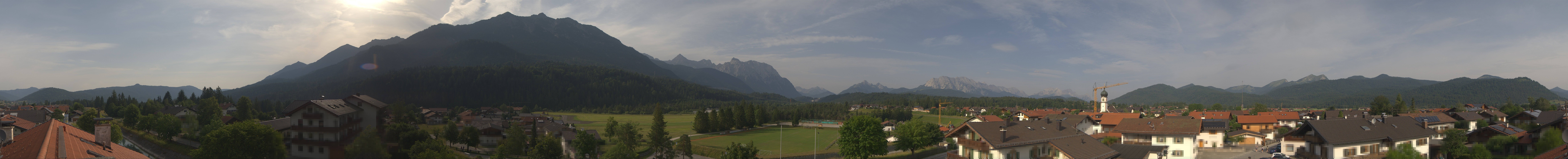 Archiv Foto Webcam Krün: Tourist-Information