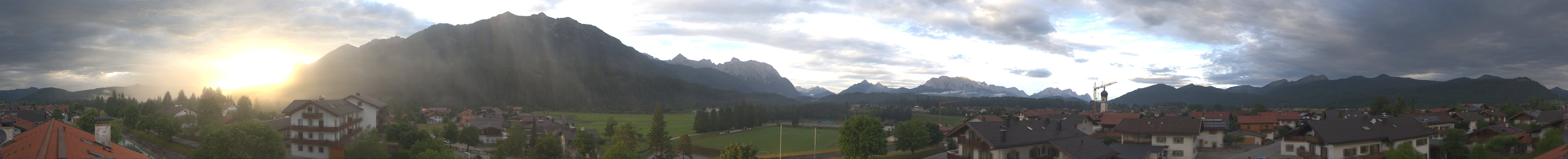 Archiv Foto Webcam Krün: Tourist-Information
