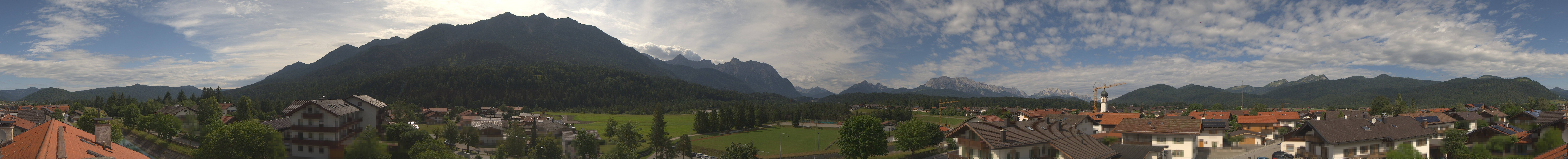 Archiv Foto Webcam Krün: Tourist-Information