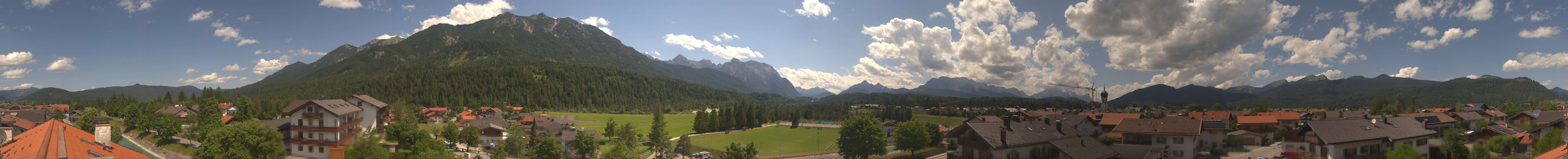 Archiv Foto Webcam Krün: Tourist-Information
