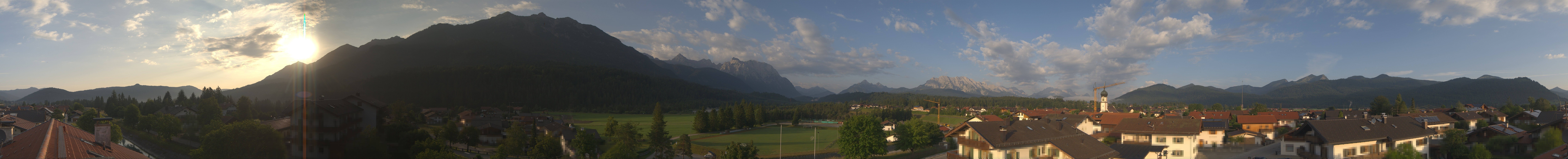 Archiv Foto Webcam Krün: Tourist-Information
