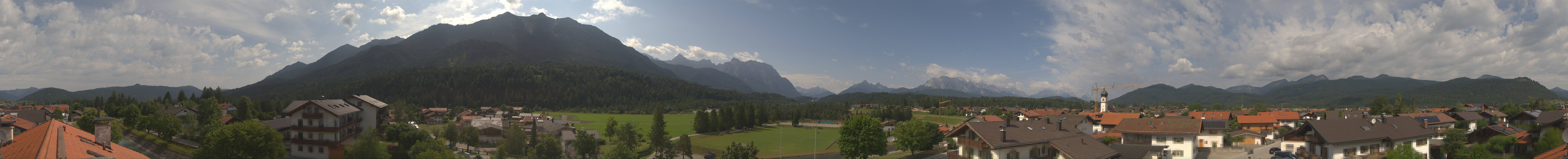 Archiv Foto Webcam Krün: Tourist-Information