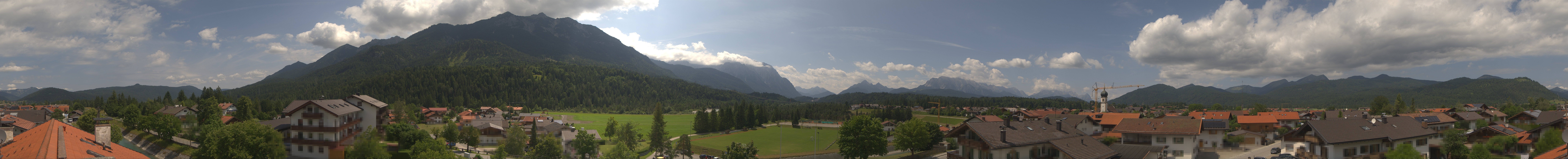 Archiv Foto Webcam Krün: Tourist-Information