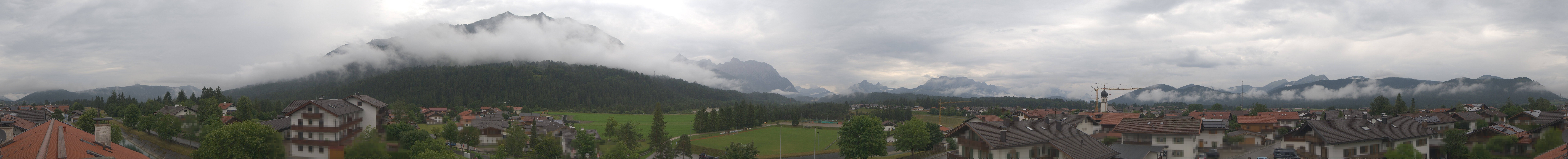 Archiv Foto Webcam Krün: Tourist-Information