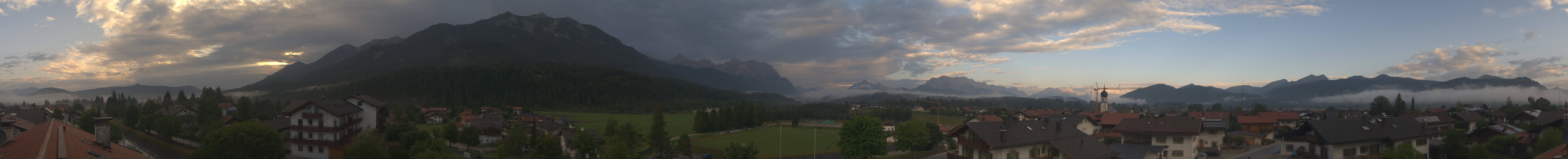 Archiv Foto Webcam Krün: Tourist-Information