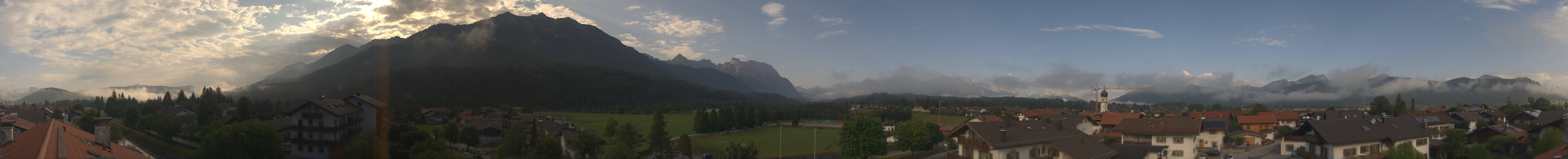 Archiv Foto Webcam Krün: Tourist-Information