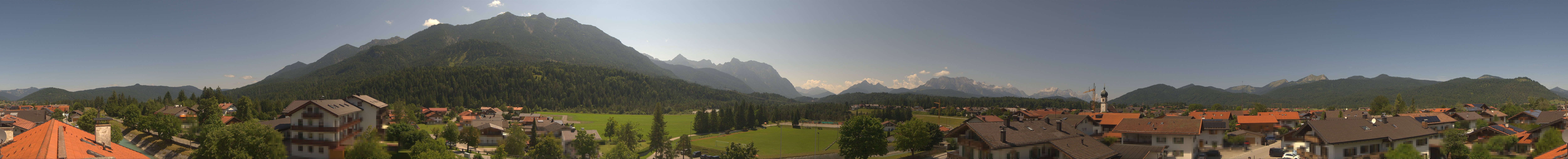Archiv Foto Webcam Krün: Tourist-Information