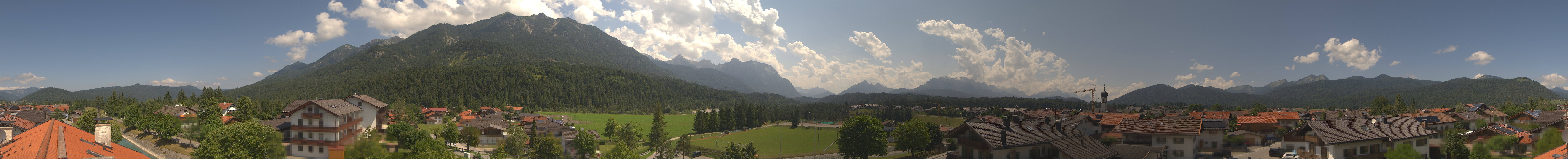 Archiv Foto Webcam Krün: Tourist-Information