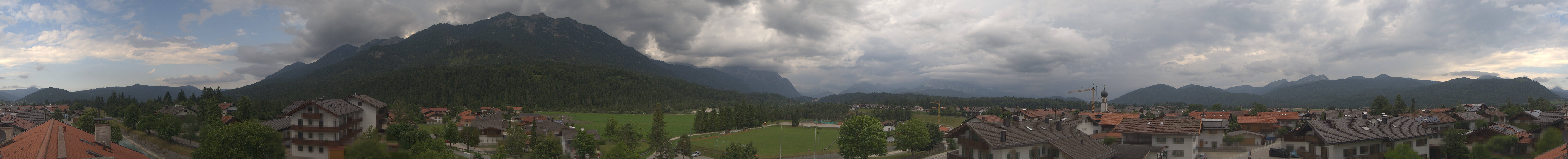 Archiv Foto Webcam Krün: Tourist-Information