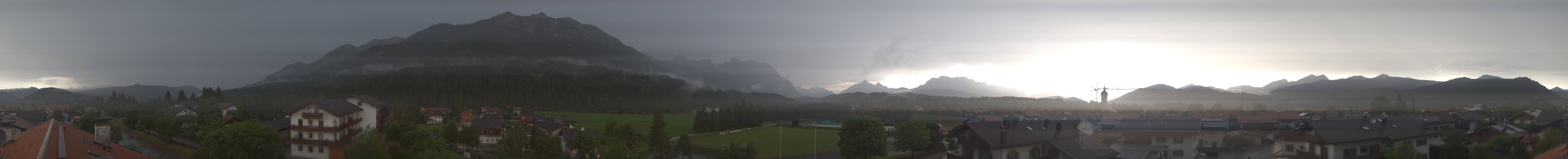 Archiv Foto Webcam Krün: Tourist-Information