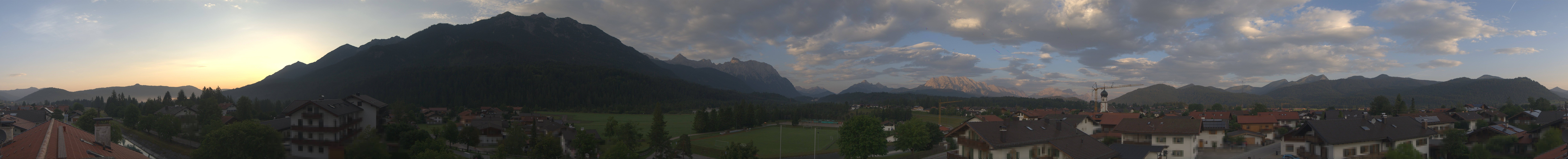 Archiv Foto Webcam Krün: Tourist-Information
