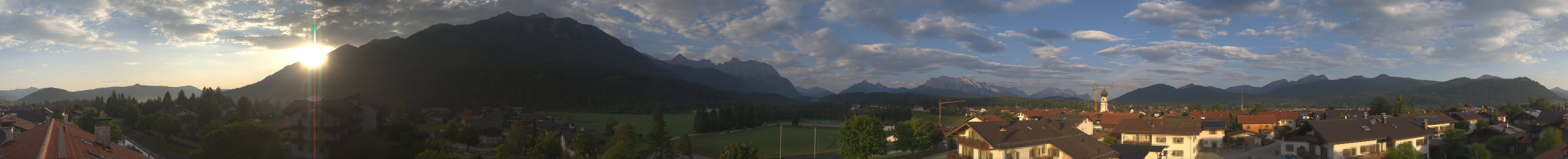 Archiv Foto Webcam Krün: Tourist-Information