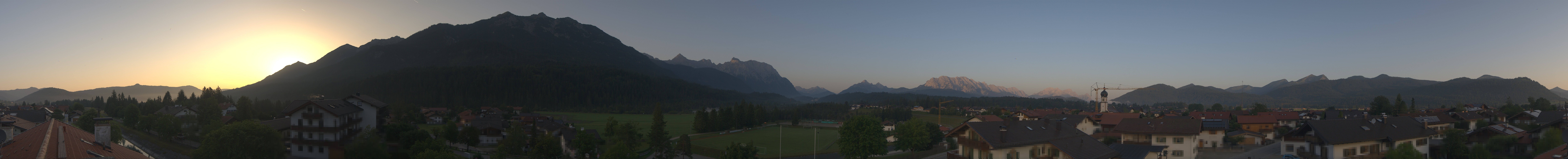 Archiv Foto Webcam Krün: Tourist-Information
