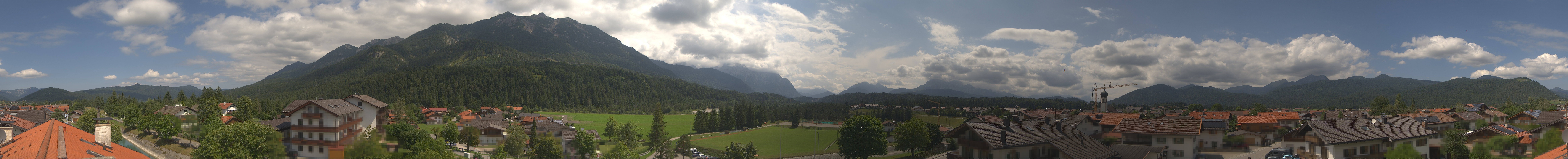 Archiv Foto Webcam Krün: Tourist-Information