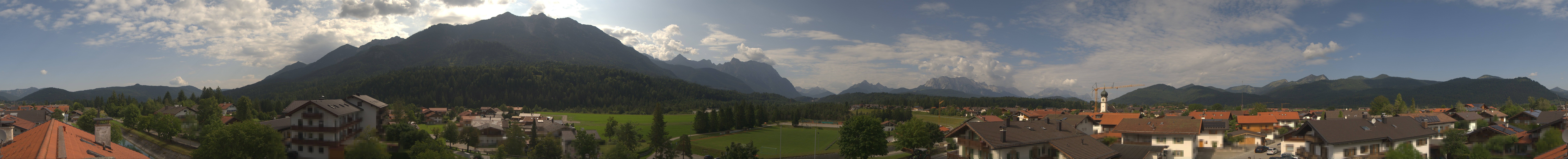 Archiv Foto Webcam Krün: Tourist-Information