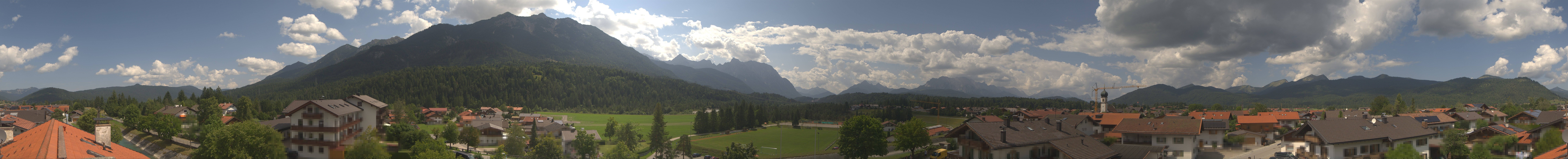 Archiv Foto Webcam Krün: Tourist-Information