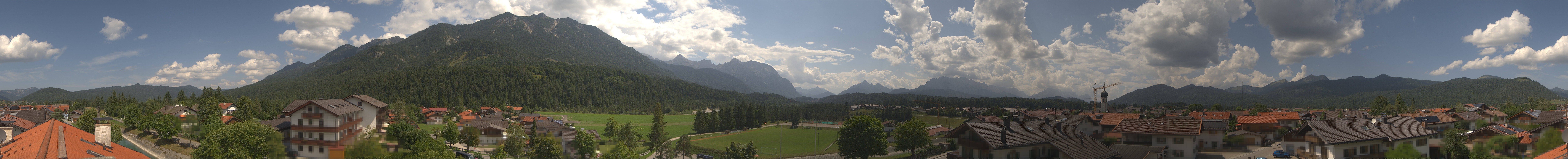 Archiv Foto Webcam Krün: Tourist-Information
