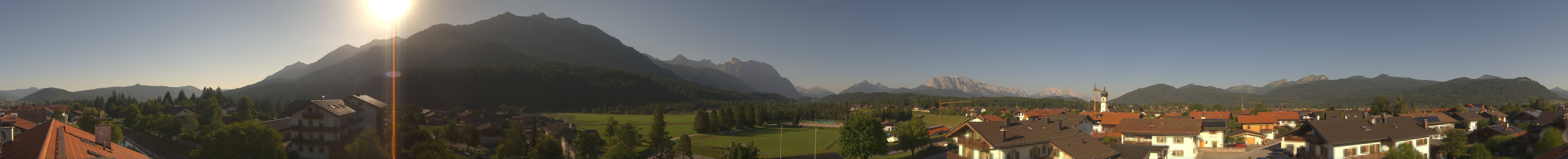 Archiv Foto Webcam Krün: Tourist-Information