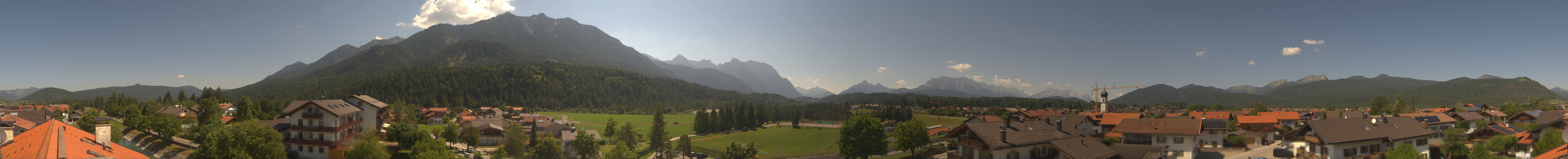 Archiv Foto Webcam Krün: Tourist-Information