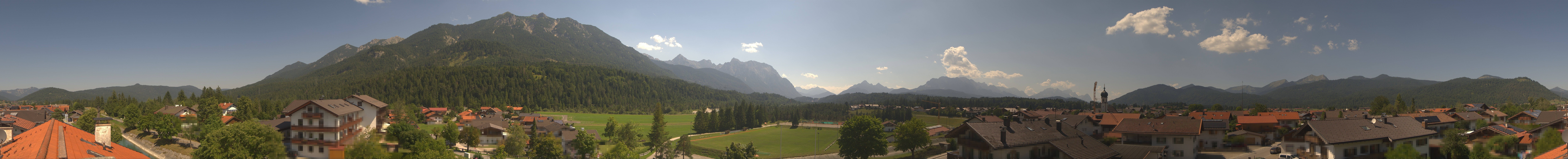 Archiv Foto Webcam Krün: Tourist-Information
