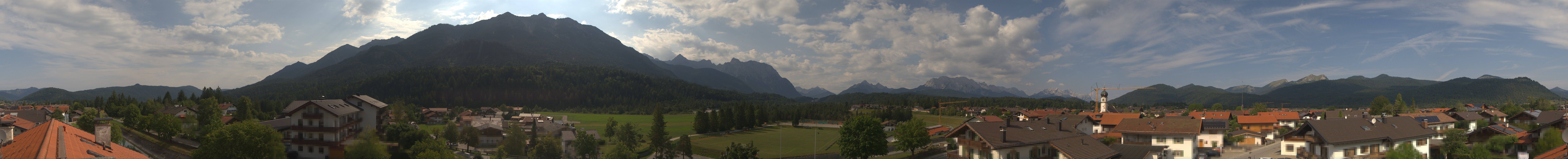 Archiv Foto Webcam Krün: Tourist-Information