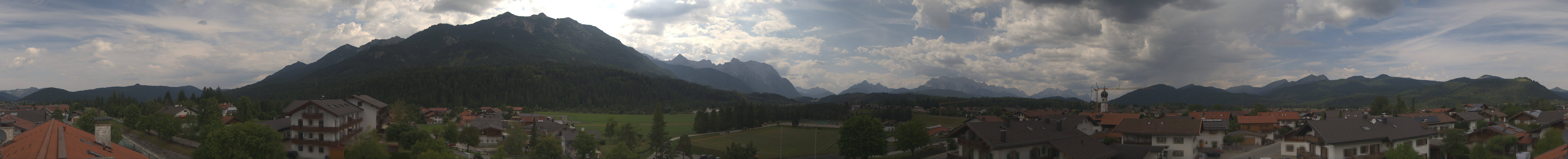 Archiv Foto Webcam Krün: Tourist-Information