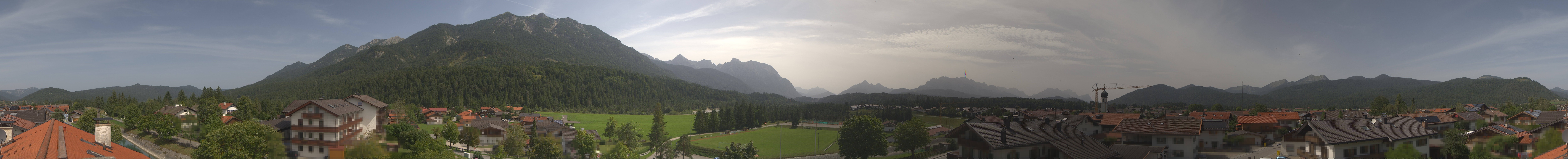 Archiv Foto Webcam Krün: Tourist-Information