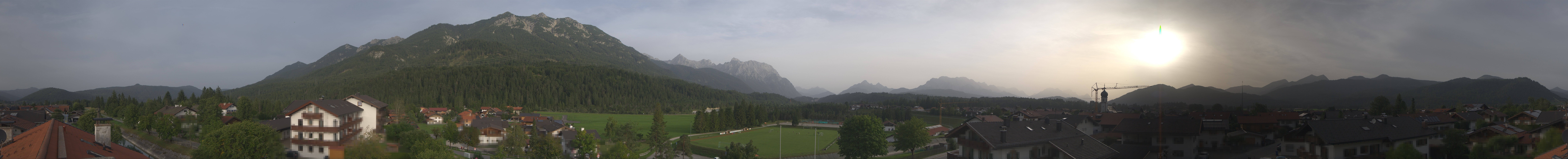 Archiv Foto Webcam Krün: Tourist-Information