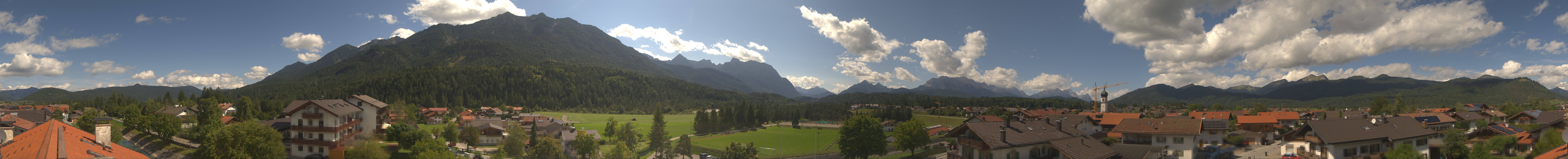 Archiv Foto Webcam Krün: Tourist-Information
