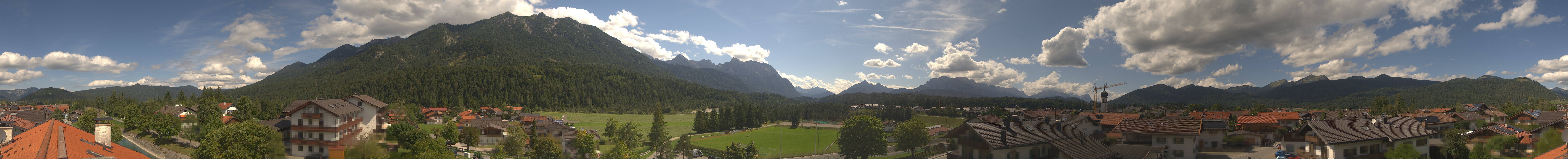 Archiv Foto Webcam Krün: Tourist-Information