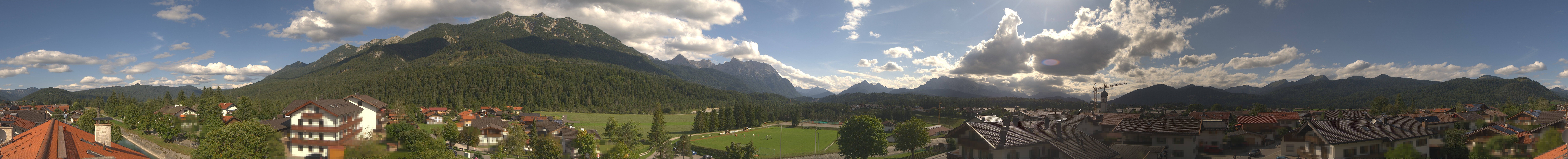 Archiv Foto Webcam Krün: Tourist-Information