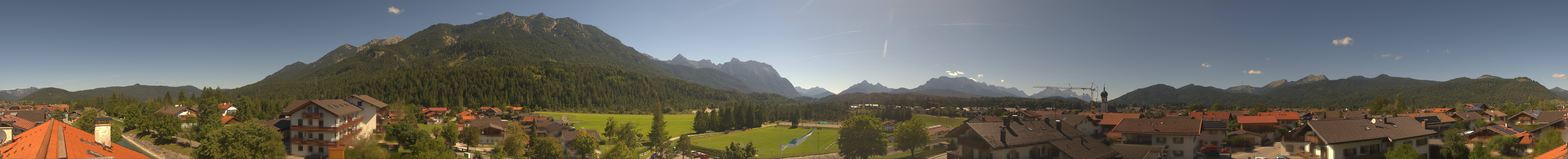 Archiv Foto Webcam Krün: Tourist-Information