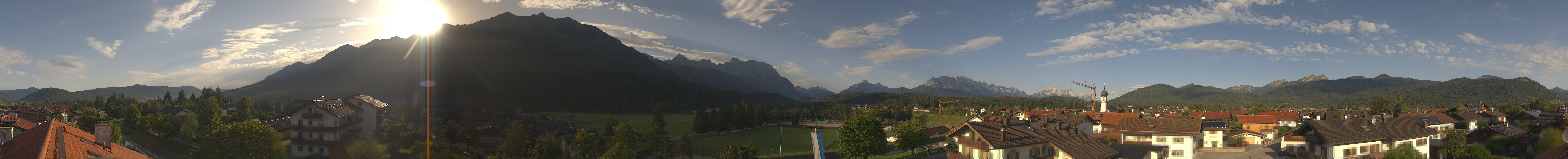 Archiv Foto Webcam Krün: Tourist-Information