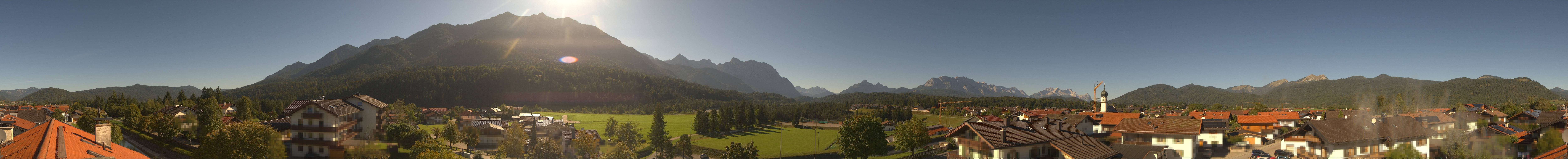 Archiv Foto Webcam Krün: Tourist-Information