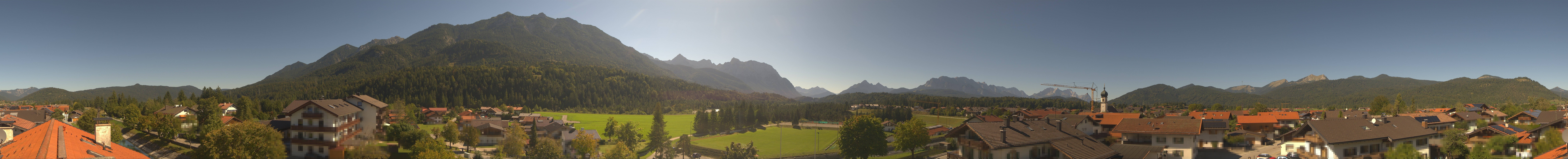 Archiv Foto Webcam Krün: Tourist-Information