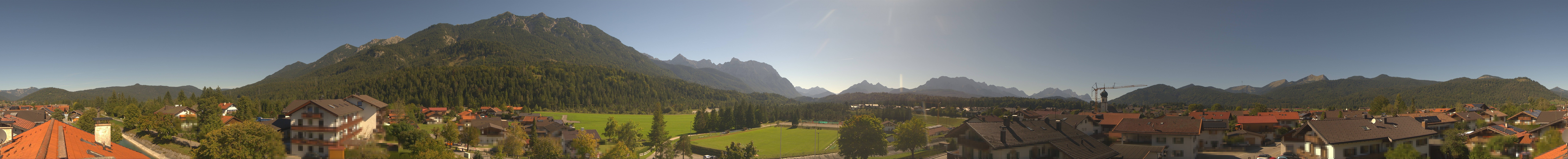 Archiv Foto Webcam Krün: Tourist-Information