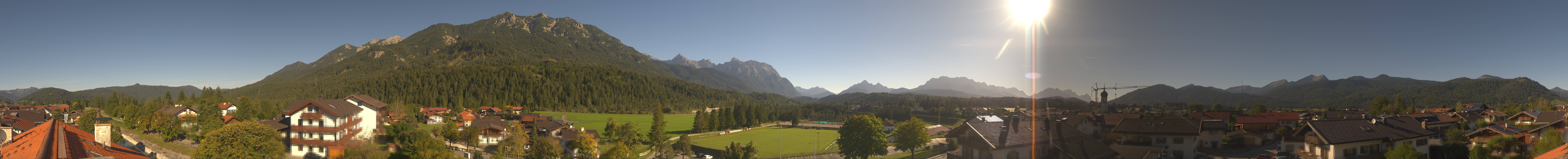 Archiv Foto Webcam Krün: Tourist-Information
