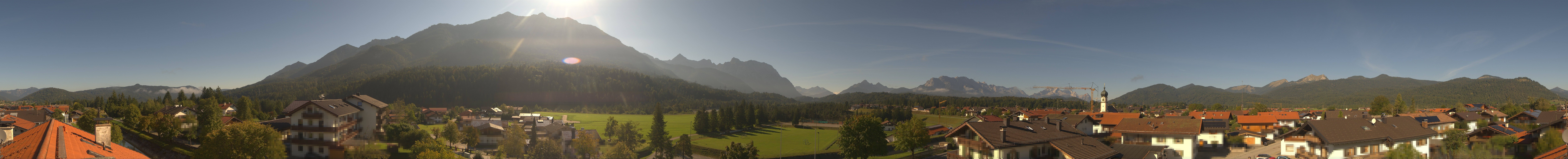 Archiv Foto Webcam Krün: Tourist-Information